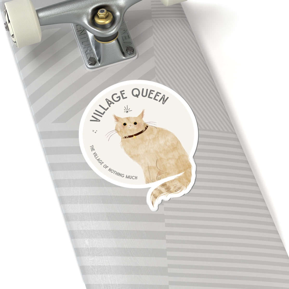 Village Queen Sticker | Marmie the Cat