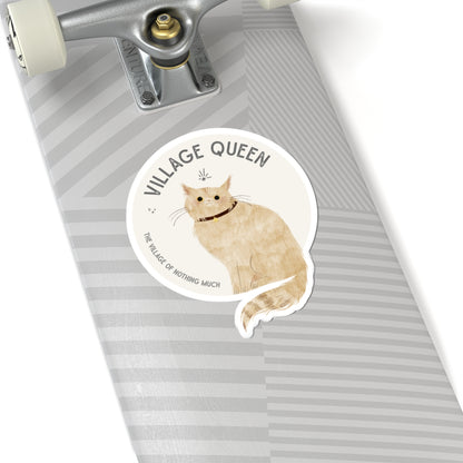 Village Queen Sticker | Marmie the Cat