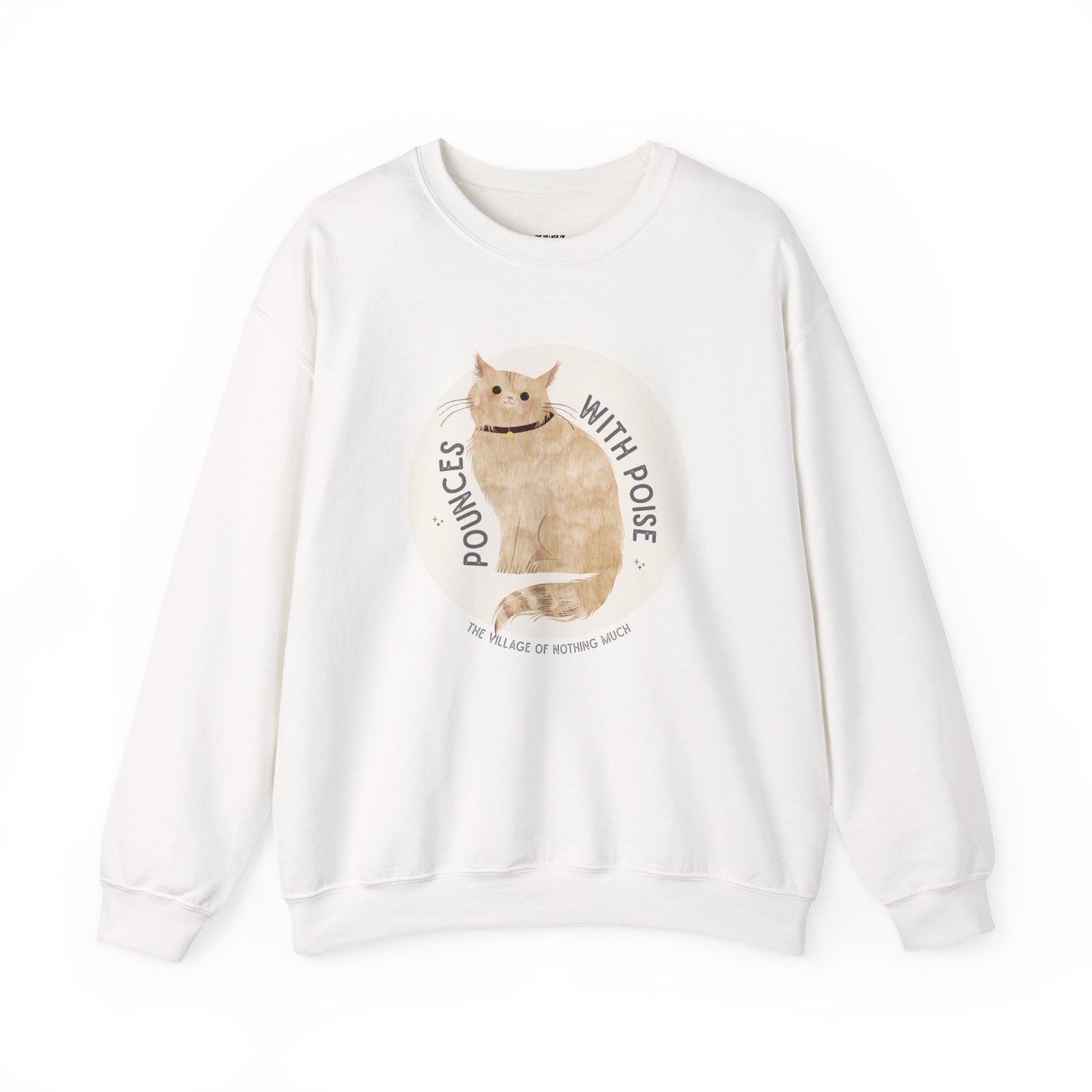 Pounces with Poise Sweatshirt | Marmie the Cat