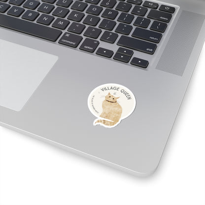 Village Queen Sticker | Marmie the Cat