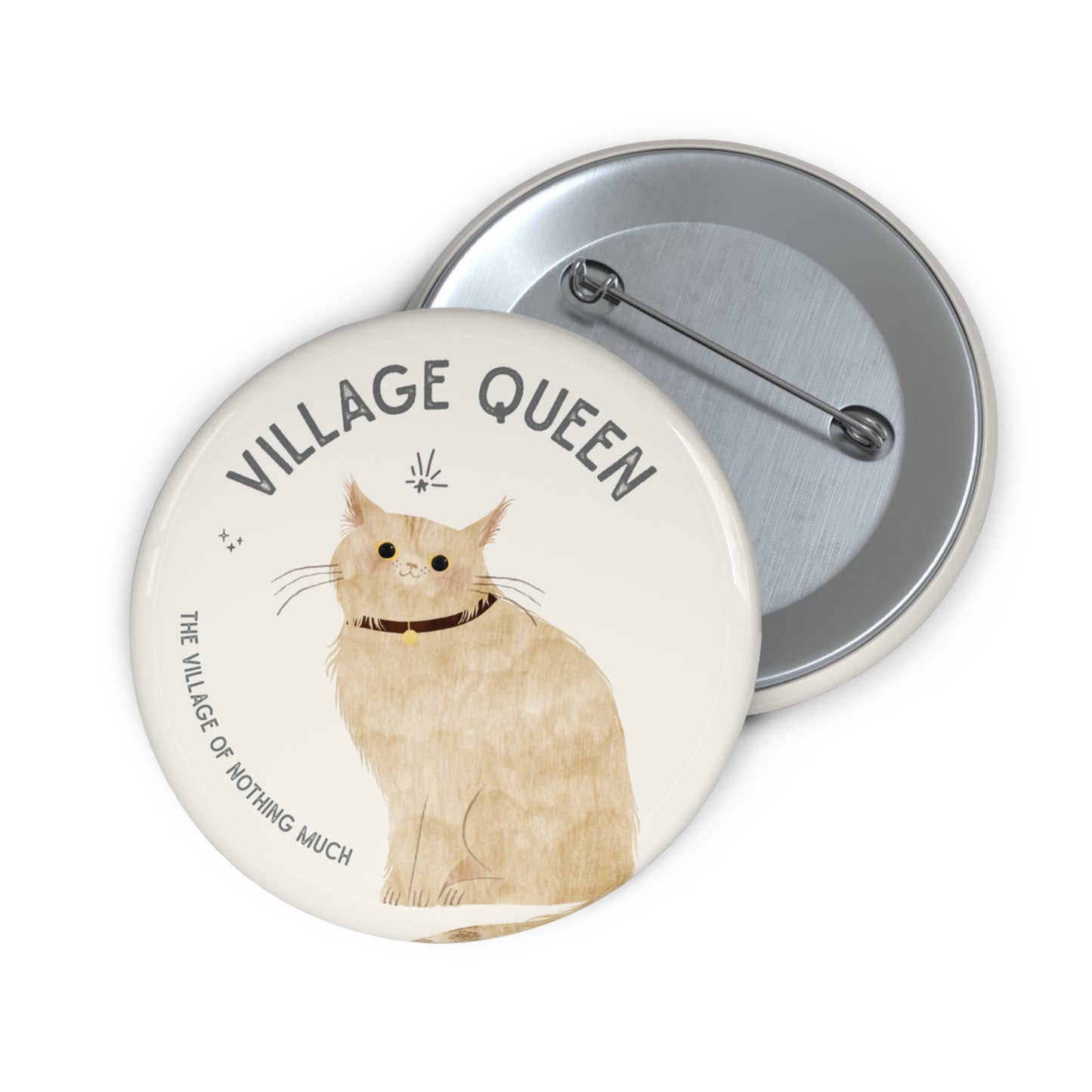 Village Queen Button