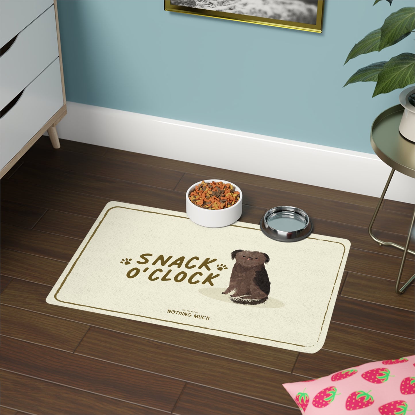 Snack O’Clock Pet Food Mat | Crumb