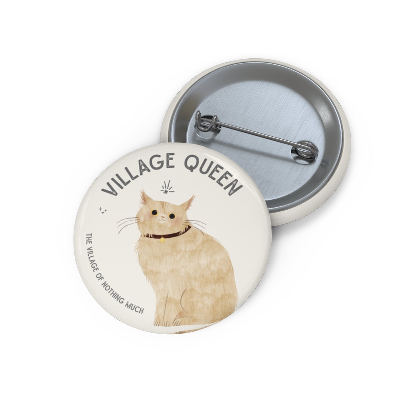 Village Queen Button