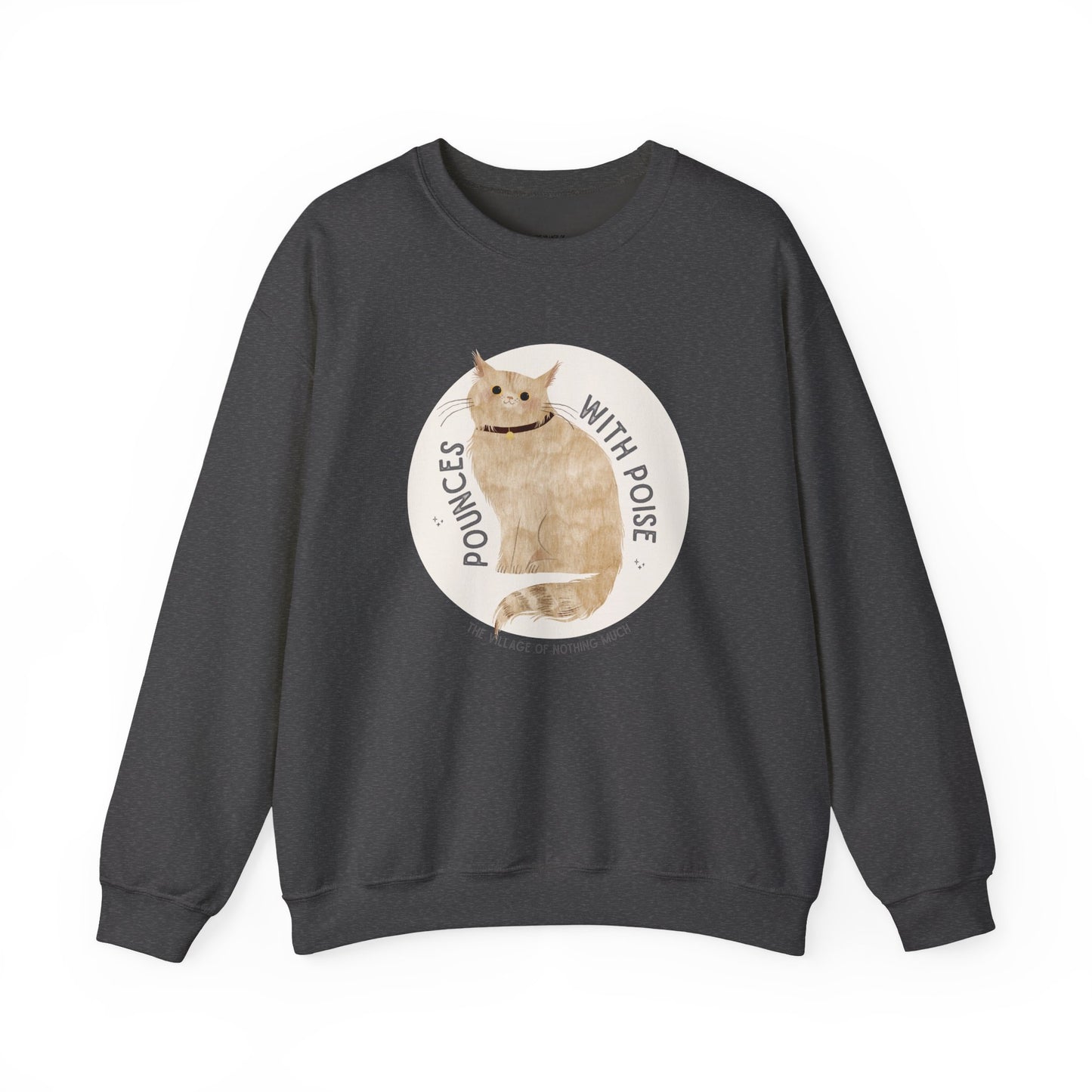 Pounces with Poise Sweatshirt | Marmie the Cat