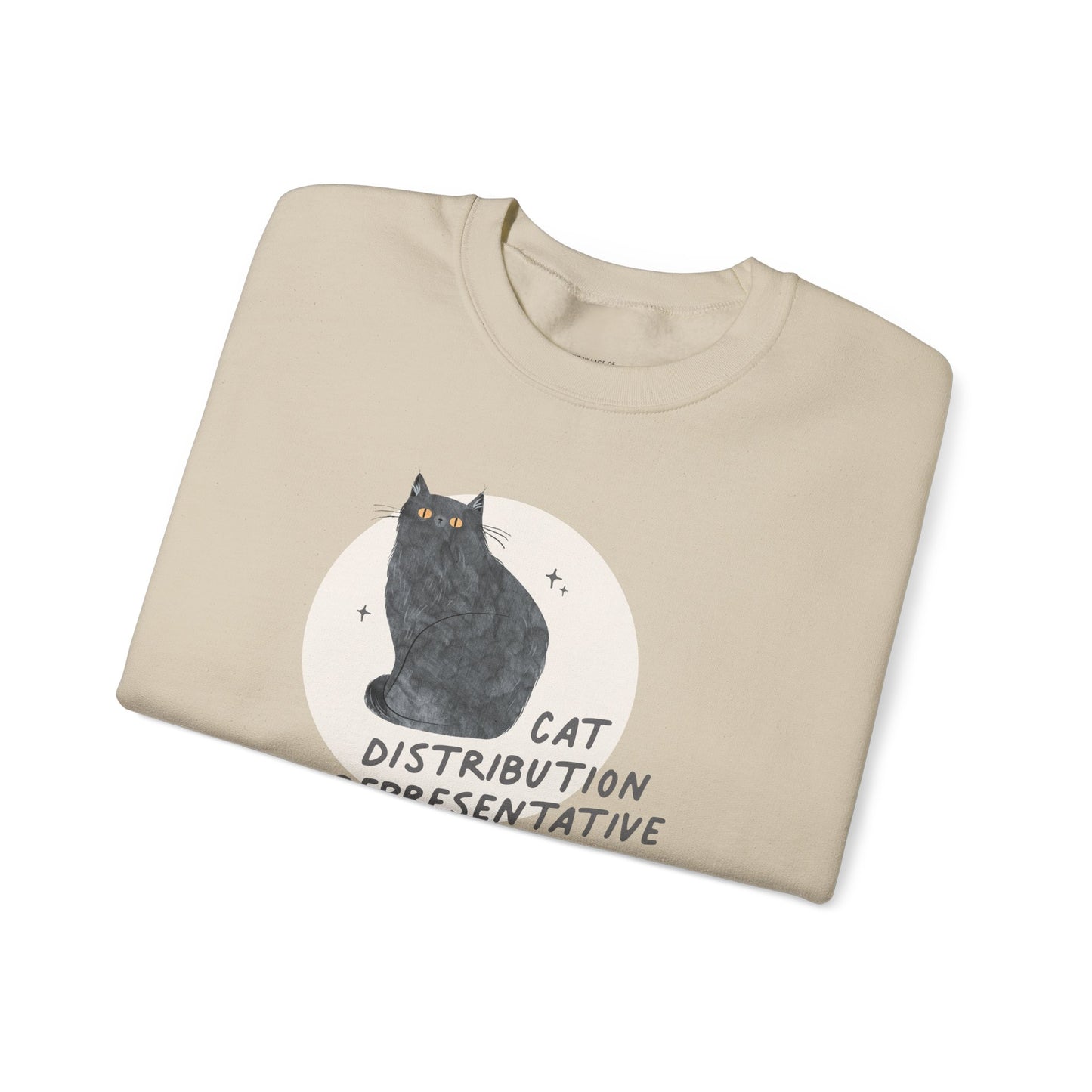 Cat Distribution Representative Sweatshirt | Cinder the Cat