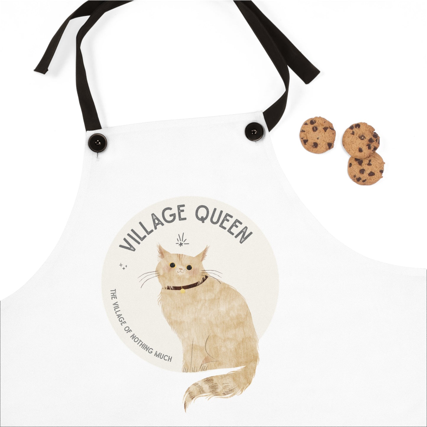 Village Queen Apron | Marmie the Cat