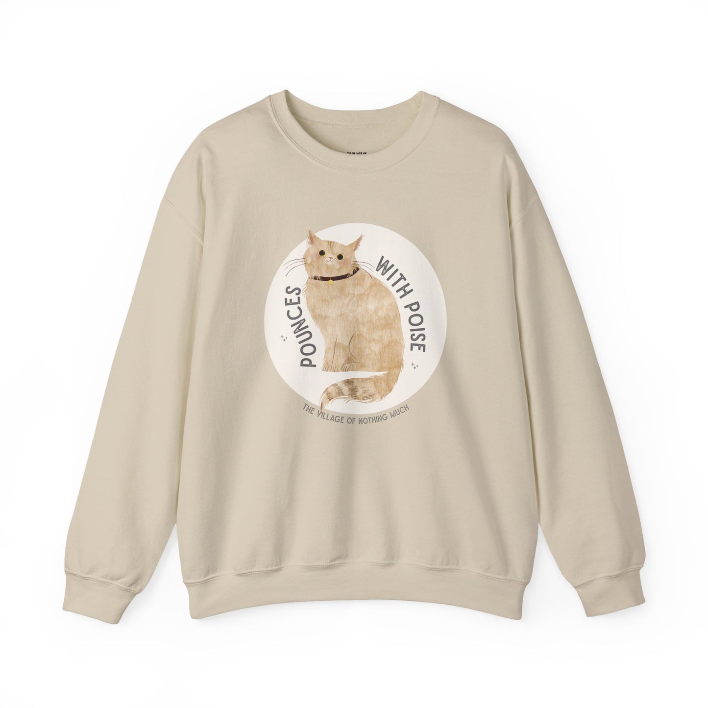 Pounces with Poise Sweatshirt | Marmie the Cat