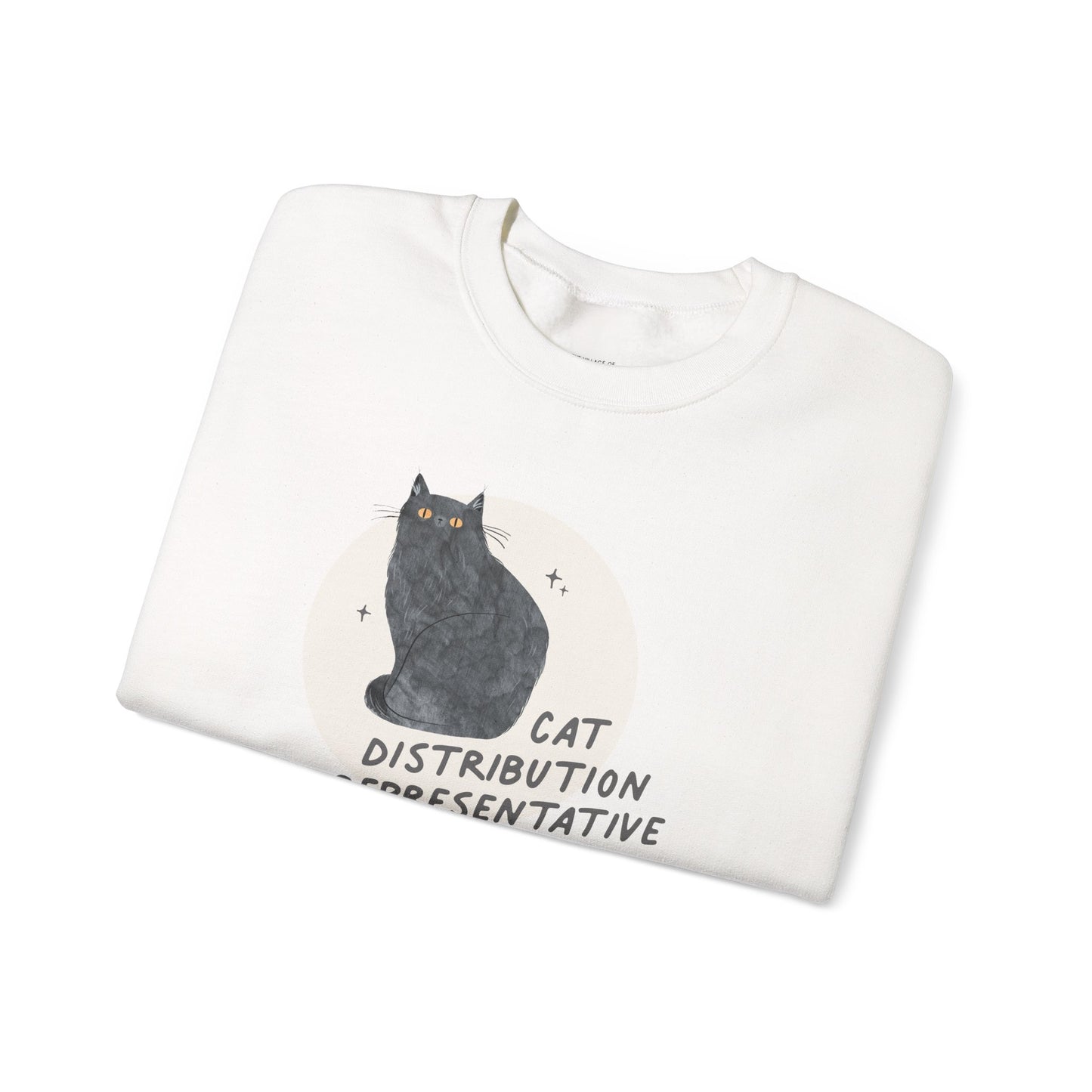 Cat Distribution Representative Sweatshirt | Cinder the Cat