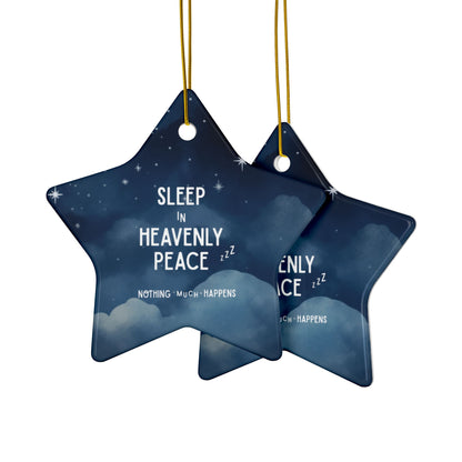 Sleep in Heavenly Peace Ornament