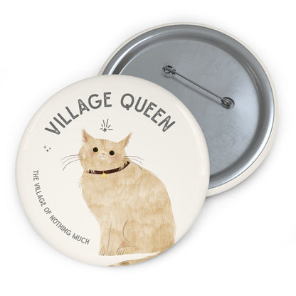 Village Queen Button