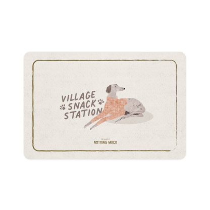 Village Snack Station Pet Food Mat