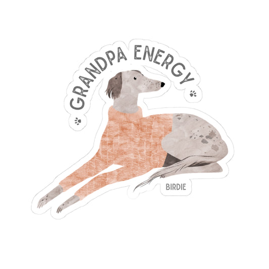 Grandpa Energy Sticker