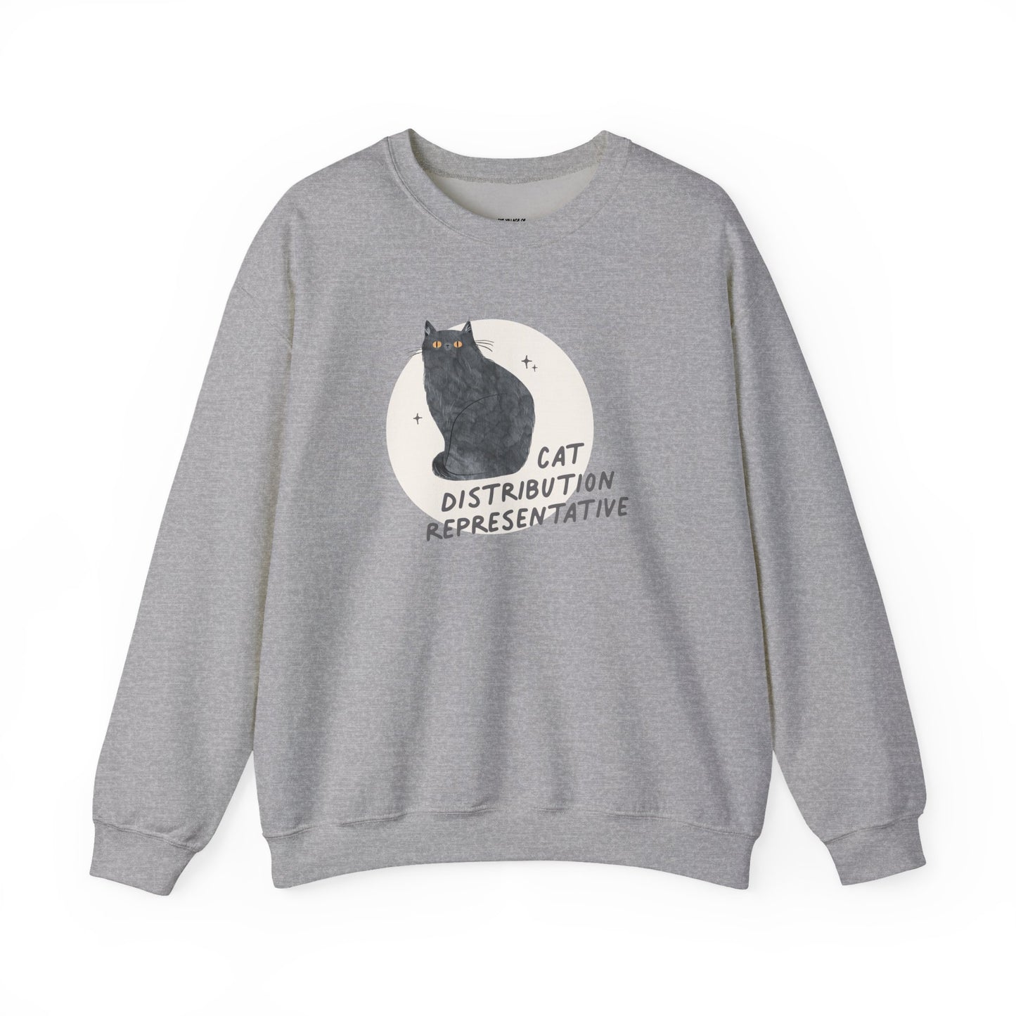 Cat Distribution Representative Sweatshirt | Cinder the Cat