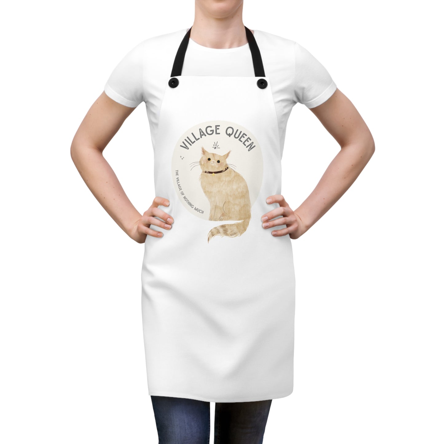 Village Queen Apron | Marmie the Cat