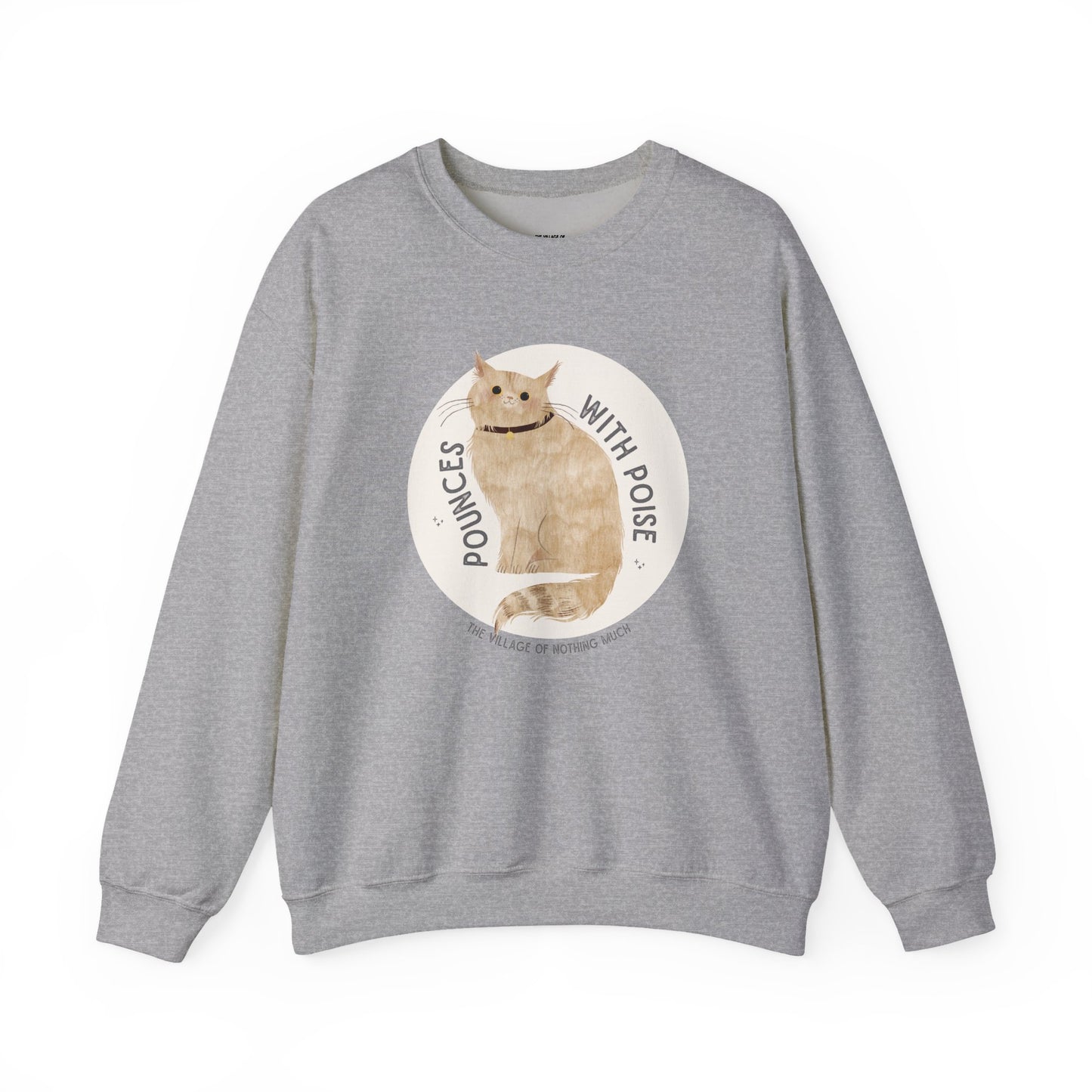 Pounces with Poise Sweatshirt | Marmie the Cat