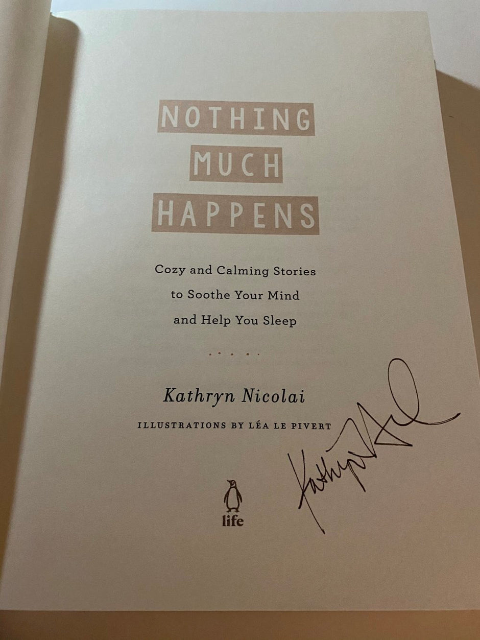 Nothing Much Happens® - Soothing Stories for Restful Sleep | Bookstore
