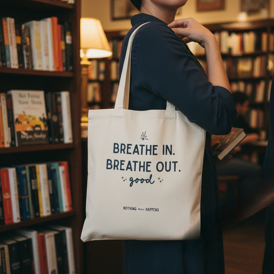 Breathe! It's Good For You! Tote